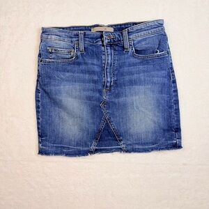 Joe's Jeans Classic Blue Mini Skirt
